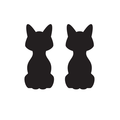 Crafty Cuts Laser © Cat Cafe - 3 feline Pals to choose from.
