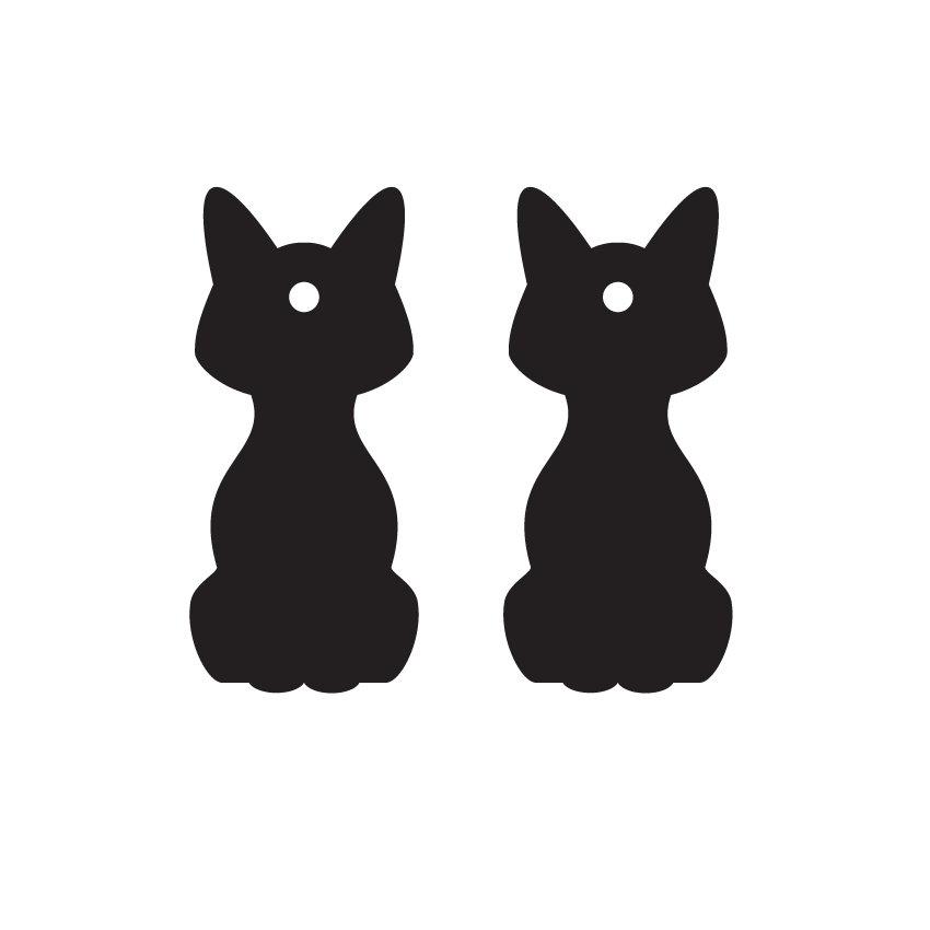Crafty Cuts Laser © Cat Cafe - 3 feline Pals to choose from.