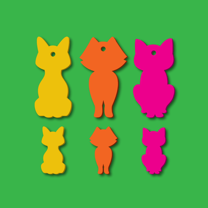 Crafty Cuts Laser © Cat Cafe - 3 feline Pals to choose from.