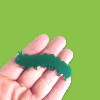 Crafty Cuts Laser Caterpillar Cabochon -2 Pair