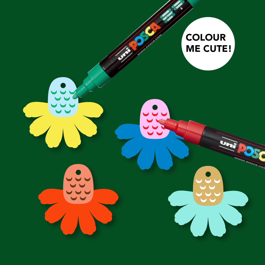 Crafty Cuts Laser  Charming Bloom Flower Stackers - 4 pair set