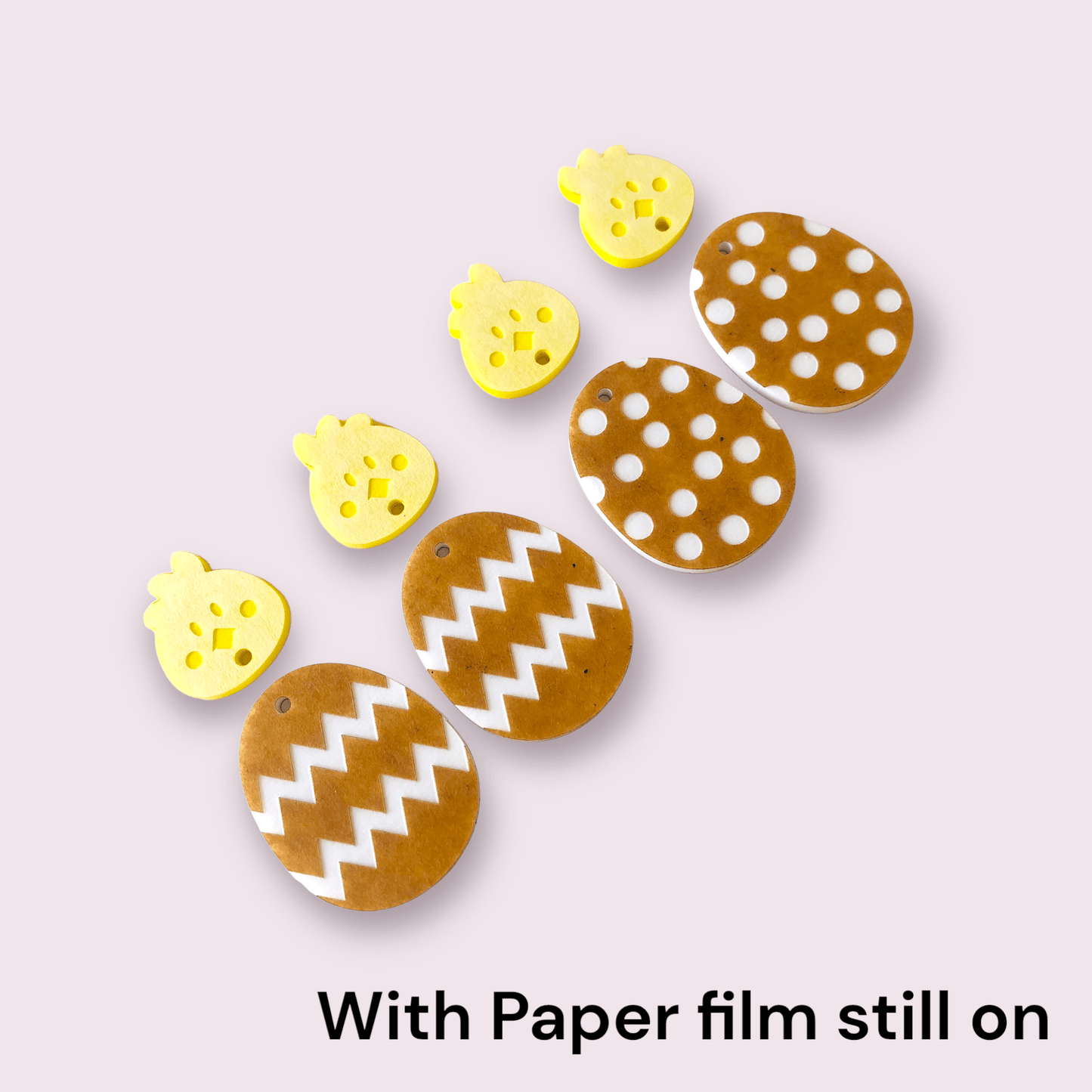 Crafty Cuts Laser Chicken and Egg Combo Duo - 2 Pair Set