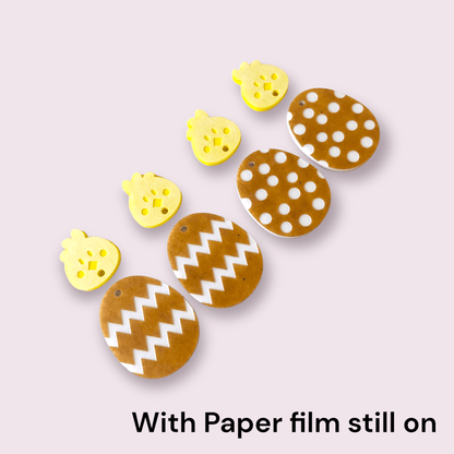 Crafty Cuts Laser Chicken and Egg Combo Duo - 2 Pair Set