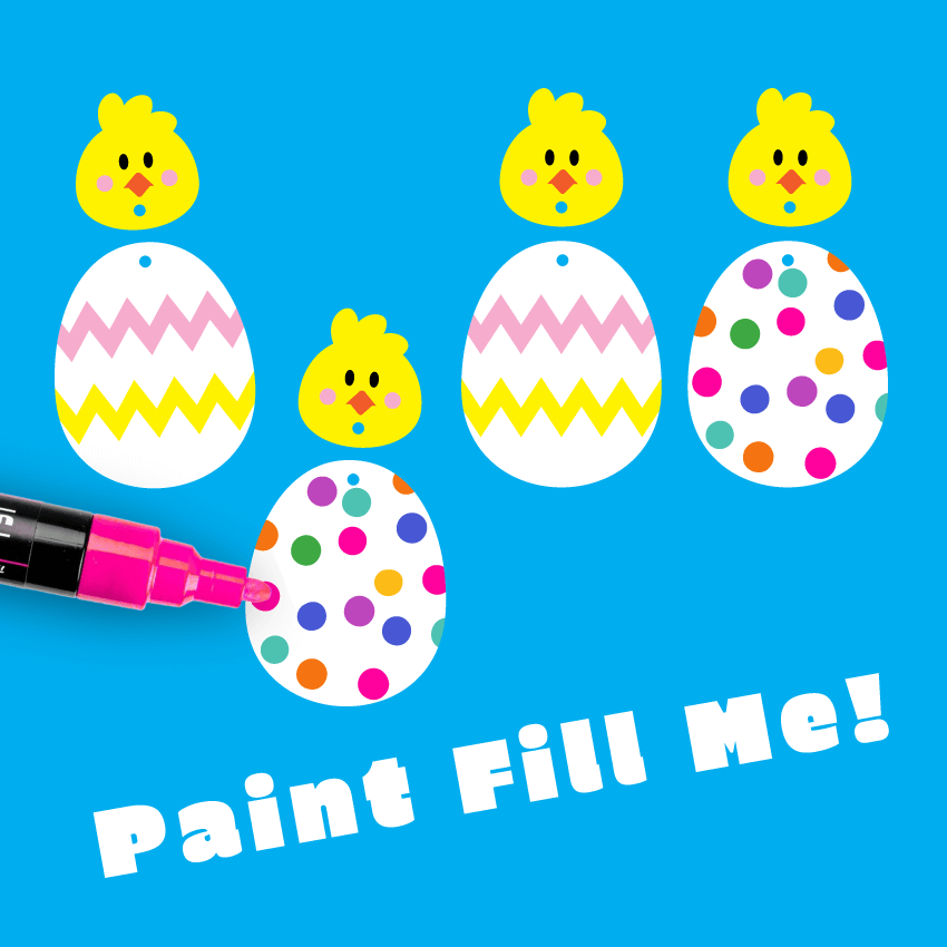 Crafty Cuts Laser Chicken and Egg Combo Duo - 2 Pair Set