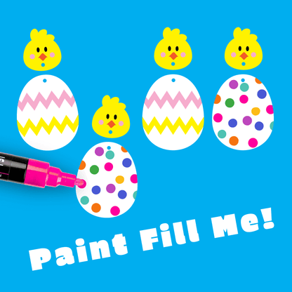 Crafty Cuts Laser Chicken and Egg Combo Duo - 2 Pair Set