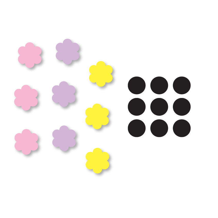 Crafty Cuts Laser  Chunky Fridge Magnet Fun! 9 pce set