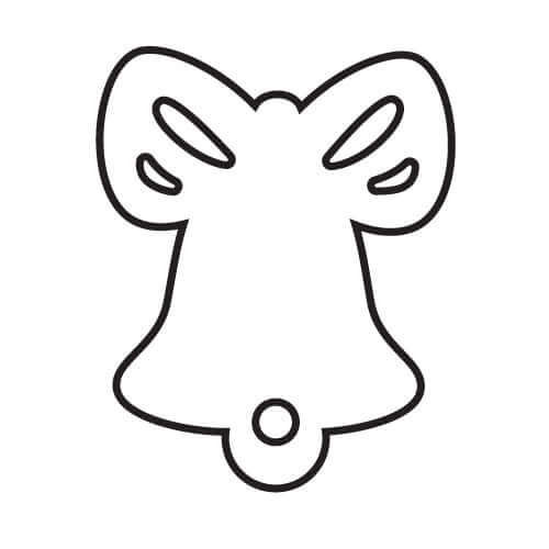 Crafty Cuts Laser Classic Festive Bell Charms  - 3 Sizes