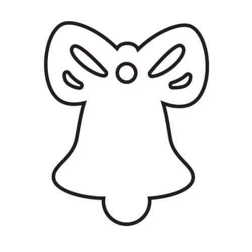 Crafty Cuts Laser Classic Festive Bell Charms  - 3 Sizes