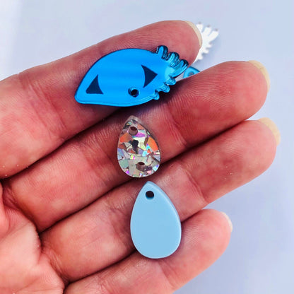 Crafty Cuts Laser Cry Baby Totem - 3 Pair Set