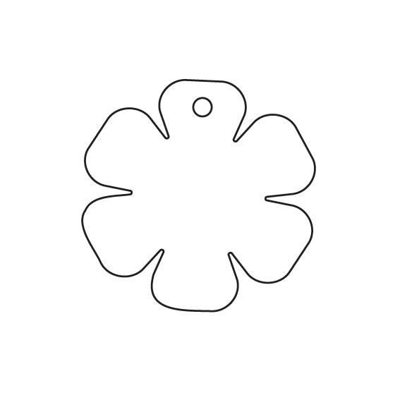 Crafty Cuts Laser Cutie Bloom Solids Totem - 3 Pair Set