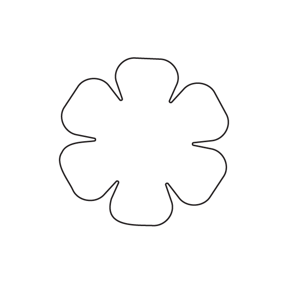 Crafty Cuts Laser Cutie Bloom Solids Totem - 3 Pair Set