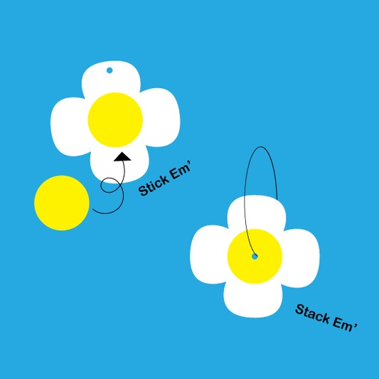 Crafty Cuts Laser © Daisy Dukes Stax -  4 pair set