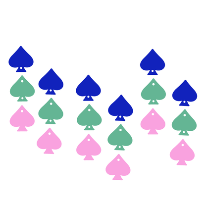 Crafty Cuts Laser Deal me In - Totem - 3 Pair Set - 4 Kinds