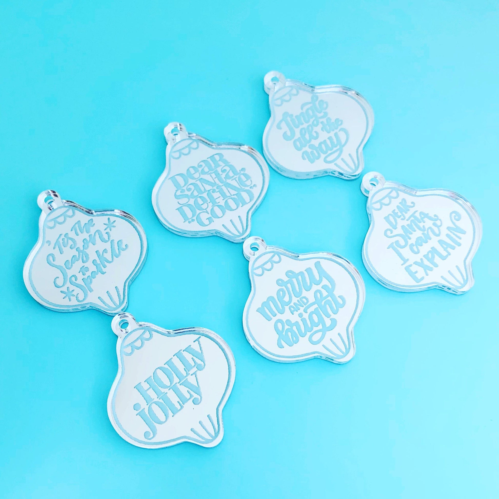 Crafty Cuts Laser © Deck the Lobes - 6 Designs to choose from.