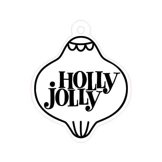 Crafty Cuts Laser © Deck the Lobes - 6 Designs to choose from.