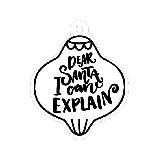 Crafty Cuts Laser © Deck the Lobes - 6 Designs to choose from.