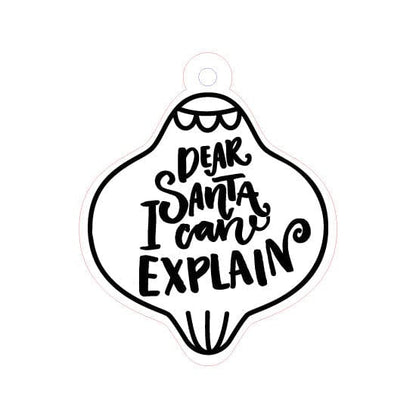 Crafty Cuts Laser © Deck the Lobes - 6 Designs to choose from.