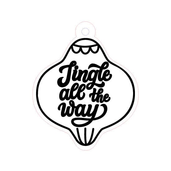 Crafty Cuts Laser © Deck the Lobes - 6 Designs to choose from.