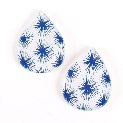 Crafty Cuts Laser Deluxe: 4 pairs 40mm Teardrops - 4 Designs