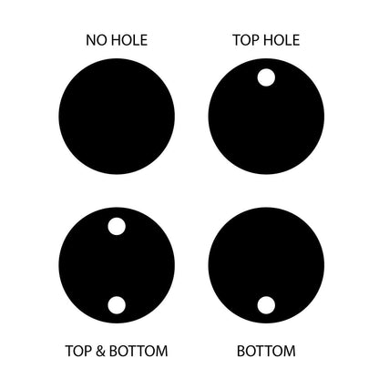 Crafty Cuts Laser Deluxe:  Dots - 40mm - 2 Pairs