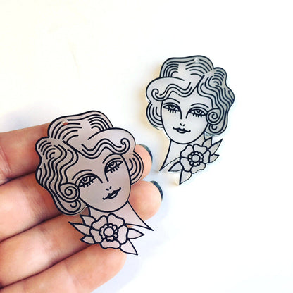 Crafty Cuts Laser © Deluxe: Fancy Lady Charms - TWO Pairs