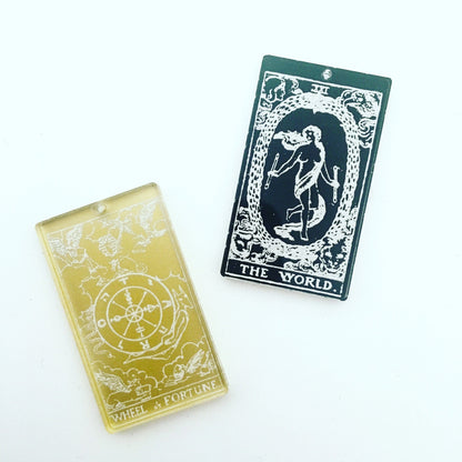 Crafty Cuts Laser Deluxe: Fortune Teller - It's in the cards... 2 PAIR MISMATCHED SET