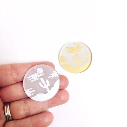Crafty Cuts Laser Deluxe: Picture Disc Charms - 2 Pairs