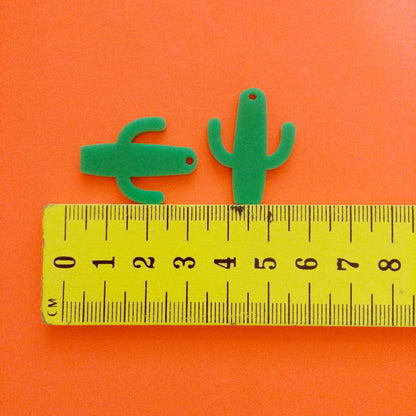 Crafty Cuts Laser Desert Cactus Dangles - 2 Pair