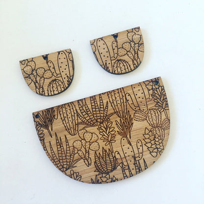 Crafty Cuts Laser Desert Garden  Scoops - Two Sizes