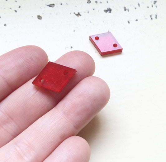 Crafty Cuts Laser Diamond Charms - 5 Pairs