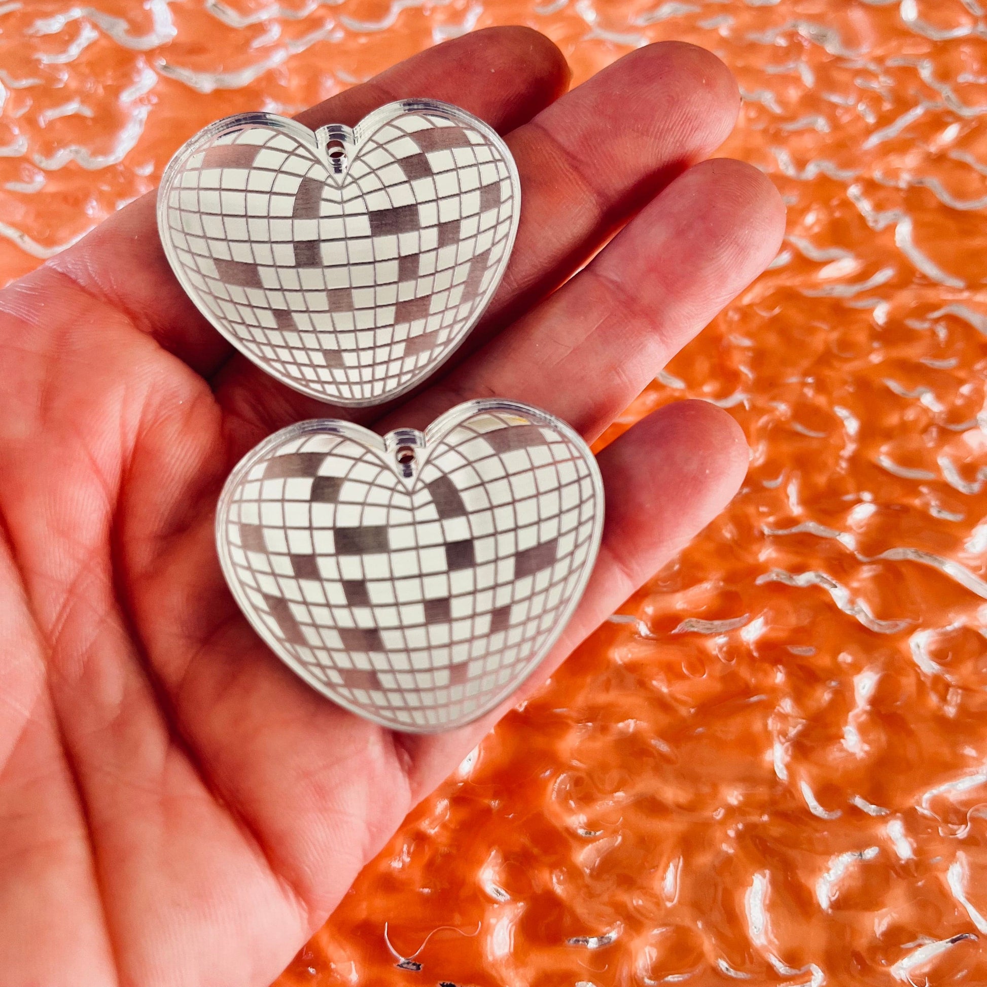 Crafty Cuts Laser  Disco Loves Mirror - 2 Sizes