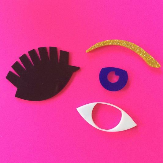 Crafty Cuts Laser © DIY Eye Spy Stacker - 4 PAIRS