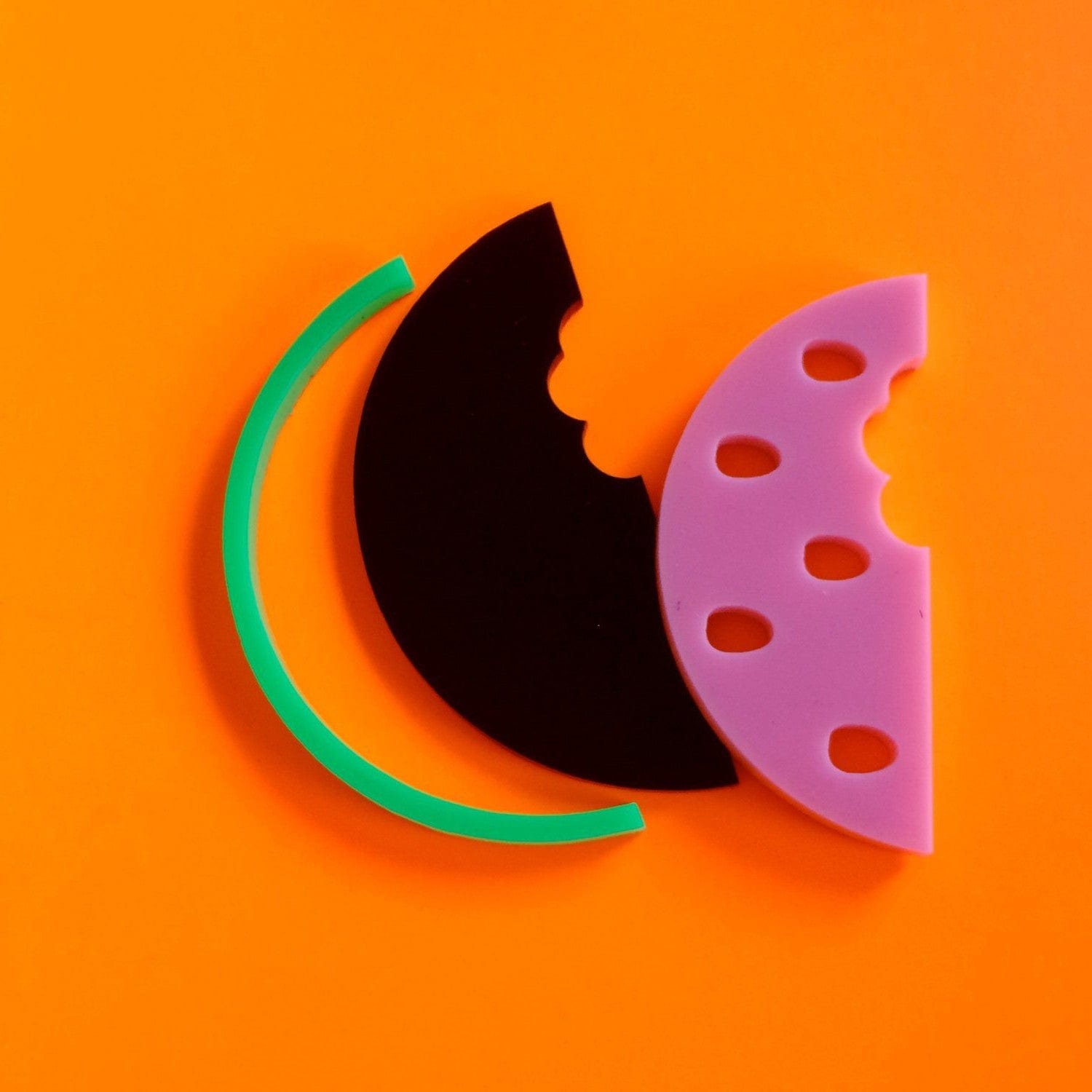 Crafty Cuts Laser © DIY Watermelon Stacker - Four PAIRS