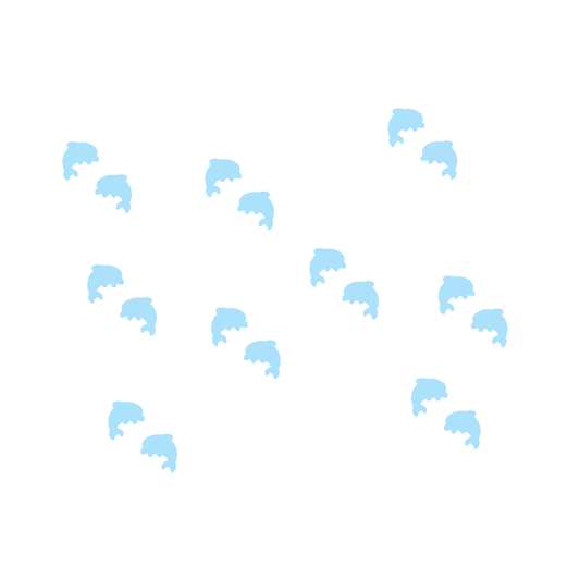 Crafty Cuts Laser Dolphin - Mini Cuts - 10 Pairs