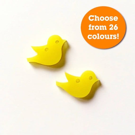 Crafty Cuts Laser Dove Charms - 5 Pairs