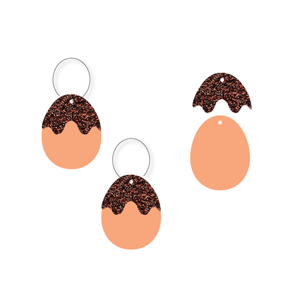 Crafty Cuts Laser Drippy Egg Stacker - Two Pair Set