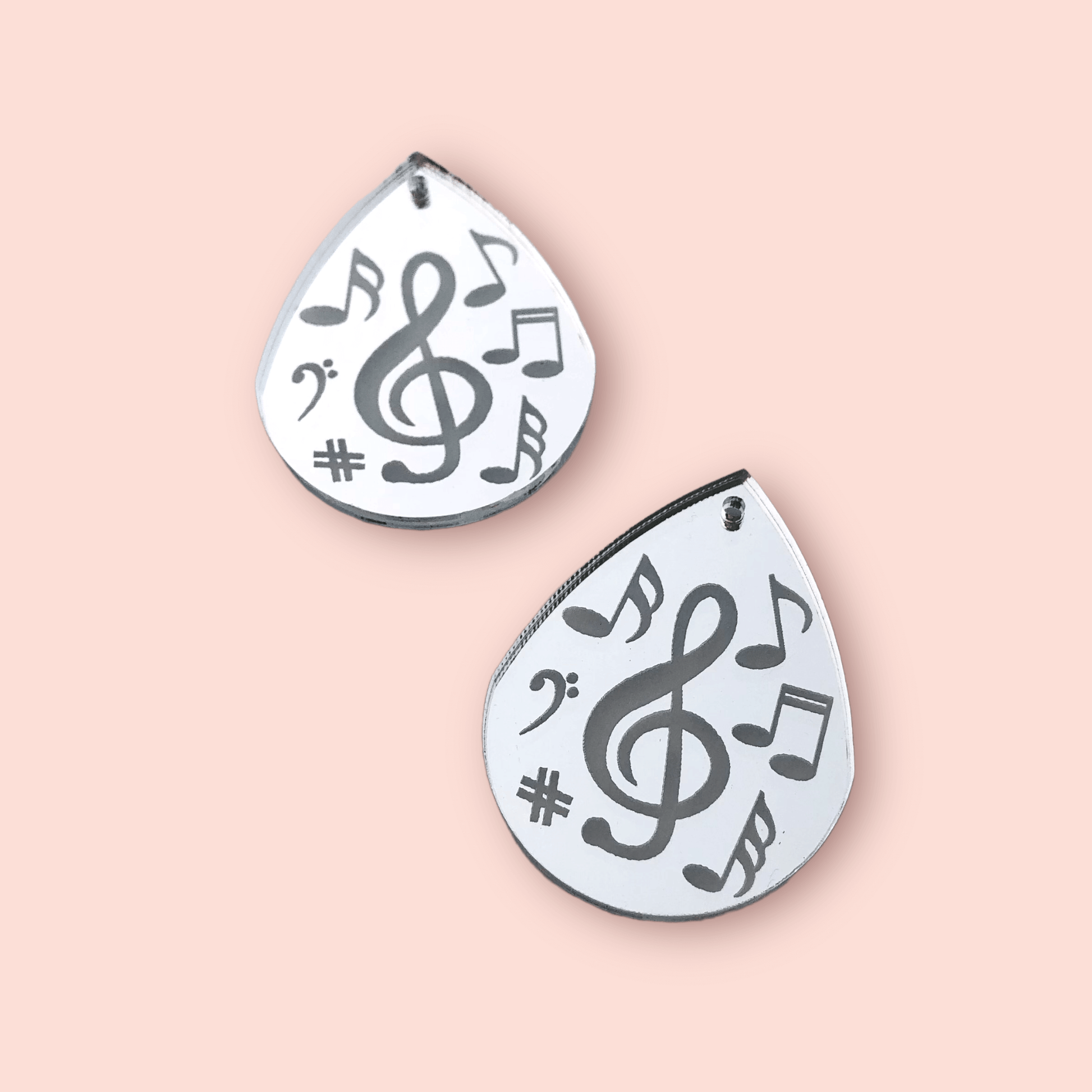 Crafty Cuts Laser © Drop a Tune - 4 Pair Set