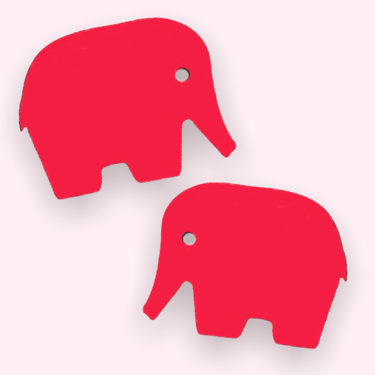 Crafty Cuts Laser Elephant One Pair