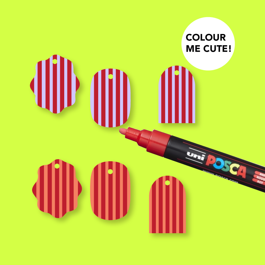 Crafty Cuts Laser Engraved Summa Stripe Fancies