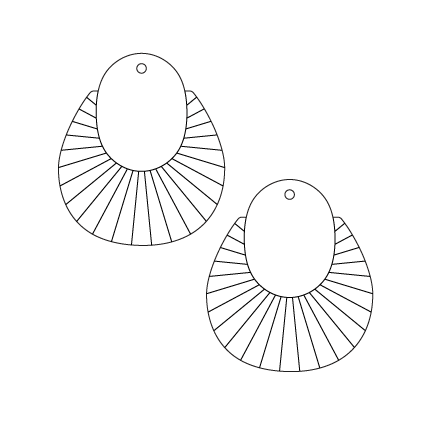 Crafty Cuts Laser © Etched Fine Lines - 4 designs