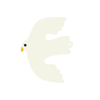 Crafty Cuts Laser ©  Etched Modern Dove - Two Sizes