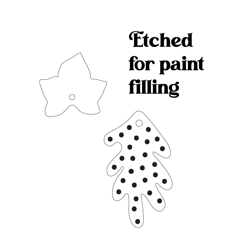 Crafty Cuts Laser Fall'n Duo - Two Pair Set