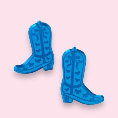 Crafty Cuts Laser  Fancy Boot Charms - 3 pair set - 3 designs