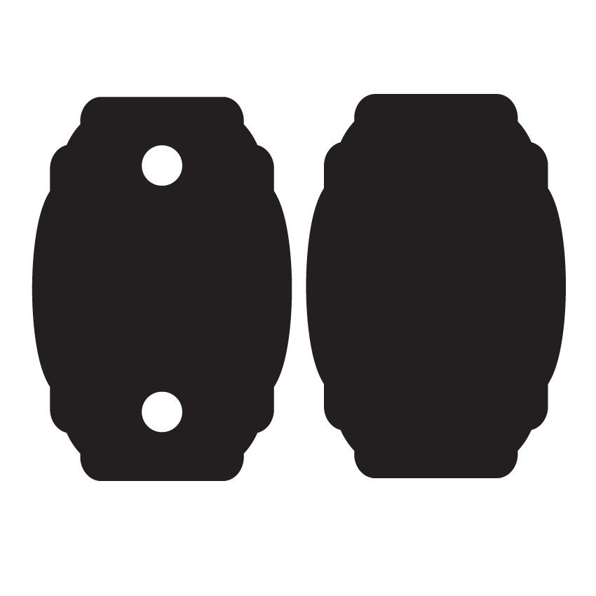 Crafty Cuts Laser © Fancy Charms - 10 Pairs