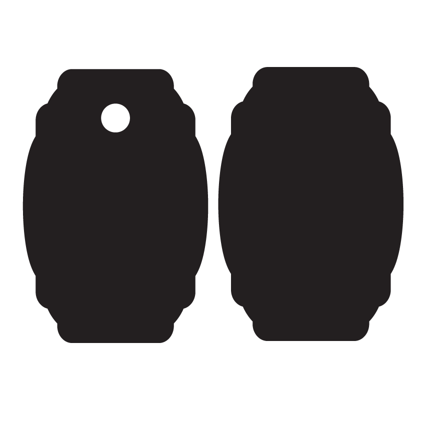 Crafty Cuts Laser © Fancy Charms - 10 Pairs