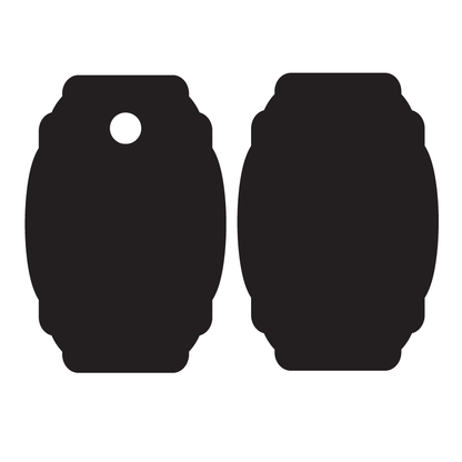 Crafty Cuts Laser © Fancy Charms - 10 Pairs