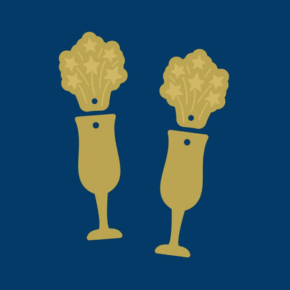 Crafty Cuts Laser © Fancy Fizz Set  - 3 Pairs