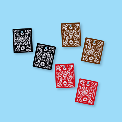 Crafty Cuts Laser  Fancy Folk - Huggie Hoop Charms