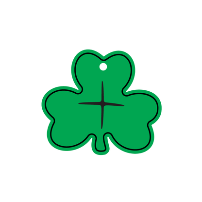 Crafty Cuts Laser Feeling Lucky - 30mm Clover. - 5 pair set