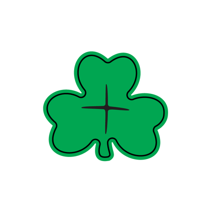Crafty Cuts Laser Feeling Lucky - 30mm Clover. - 5 pair set